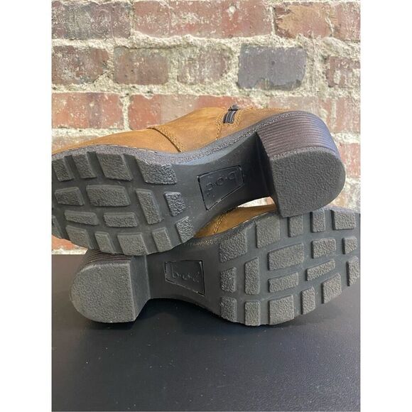 BØC Born Concept Brown Leather Bootie Women’s Size 8/39 - Picture 10 of 10